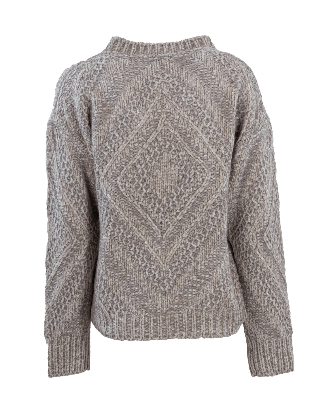 shop FABIANA FILIPPI  Pull: Fabiana Filippi luminosa maglia girocollo.
Girocollo.
Maniche lunghe.
Collo, fondo e polsini a coste.
Vestibiltà regolare.
Composizione: 58% Viscosa 17% Poliammide 13% Metallo 10% Mohair 10% Alpaca.
Fabbricato in Italia.. MAD223F449H755-VR1 number 7610784